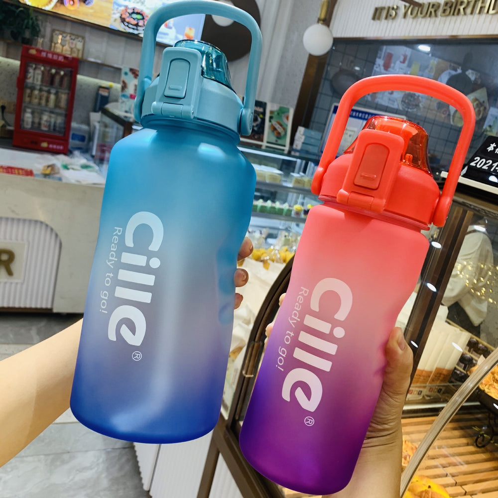 Aesthetic water bottle