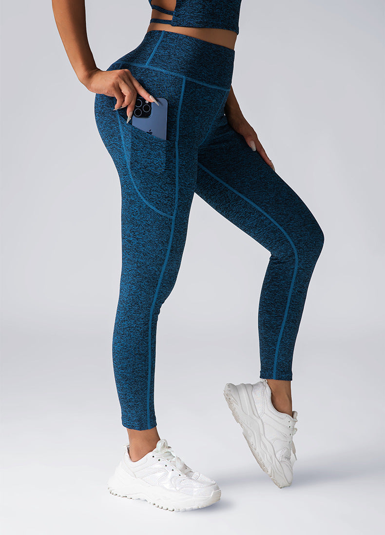 High waisted yoga pants