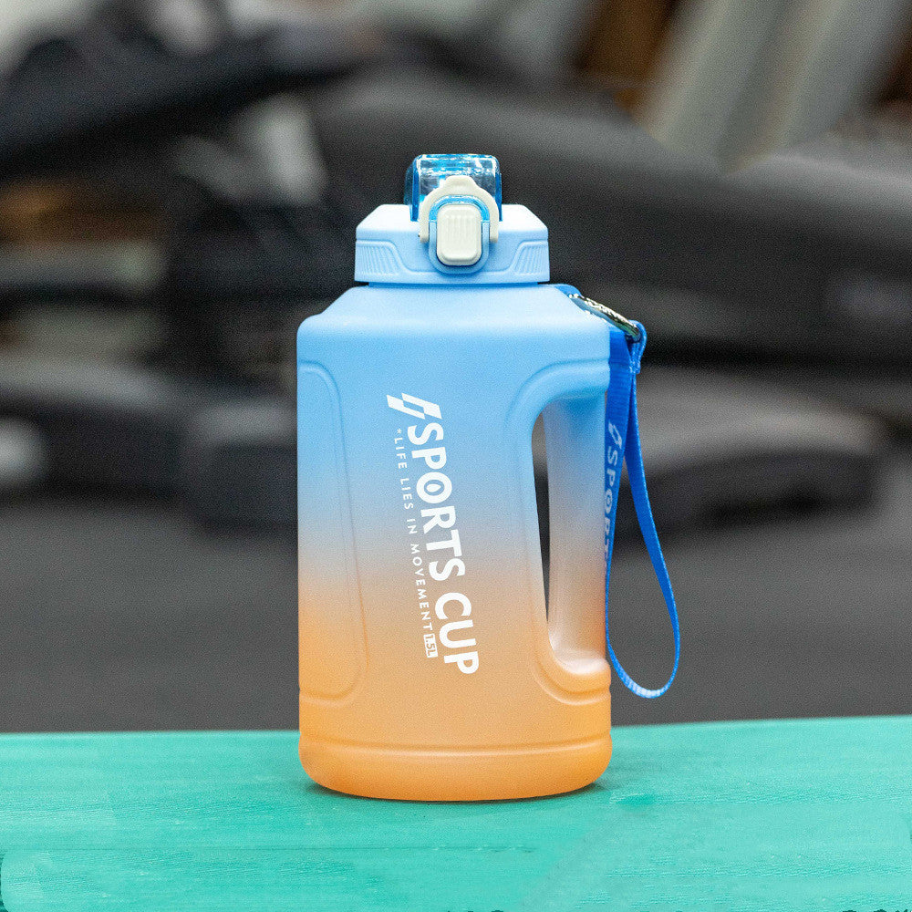 spill-proof water bottle